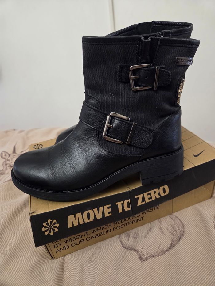 Bottines noires  les  tropéziennes 36 - photo numéro 2