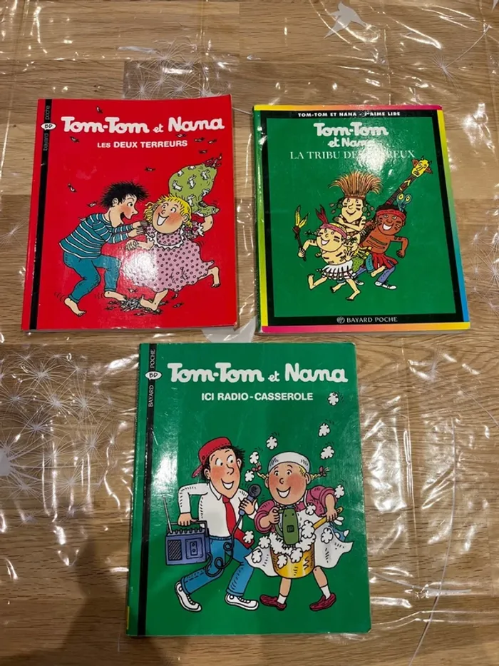 Lot de 3 Livres Tom Tom et nana numéros 8-11-14