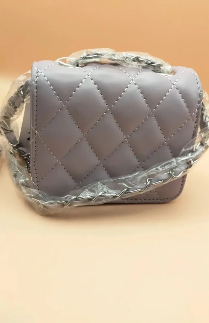Sac à main Zuiki, petit format, couleur lila - photo numéro 5