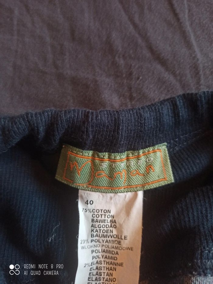 Jupe de maternité en jeans - photo numéro 4