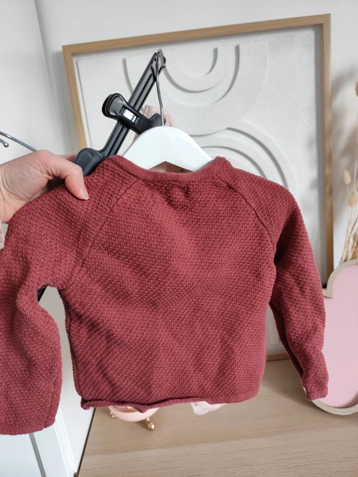Ensemble gilet et legging Kiabi 18 mois fleurie - photo numéro 5