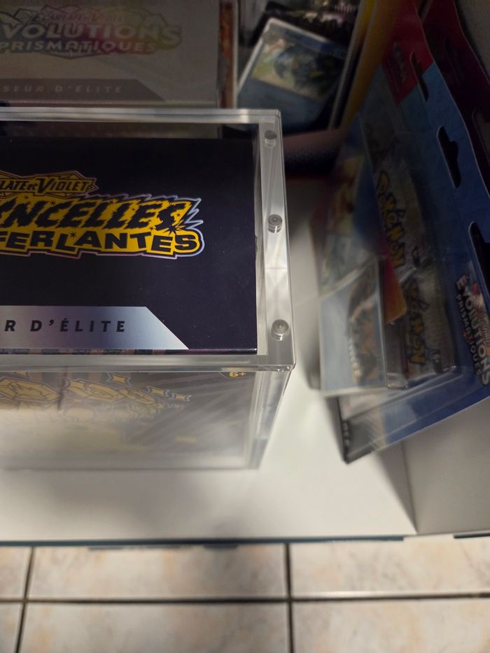 Protections acrylique pour etb pokemon - photo numéro 3