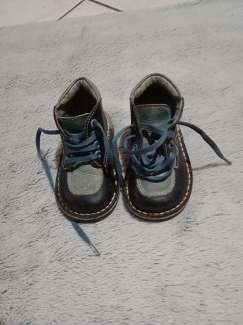 Chaussures enfant 19 bleues c58