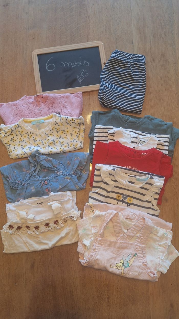 Lot vêtements été fille 6mois 🌺