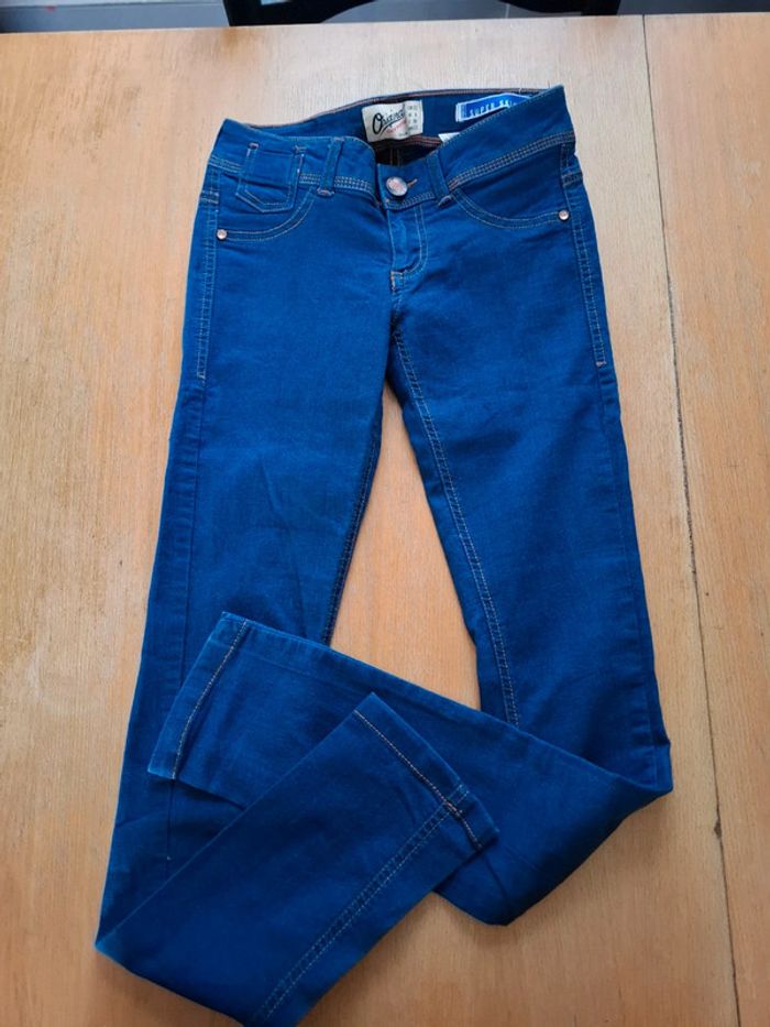 Jeans bleu super skinny bershka taille 32 - photo numéro 3