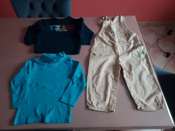 lot 3 vêtements garçon 3 ans