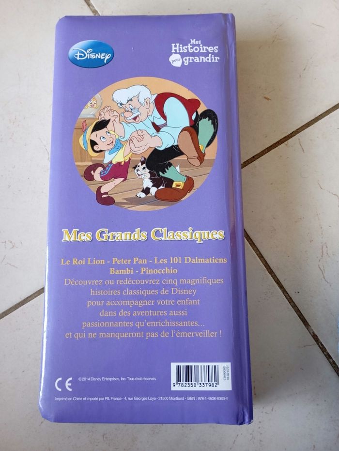 Livres mes grands classiques mes histoires pour grandir disney - photo numéro 2