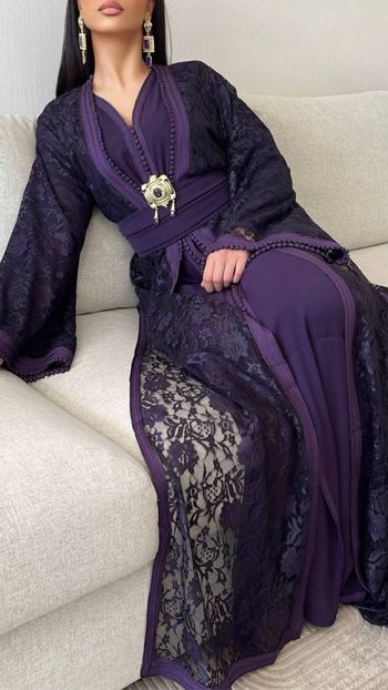 Tekchita dentelle violette