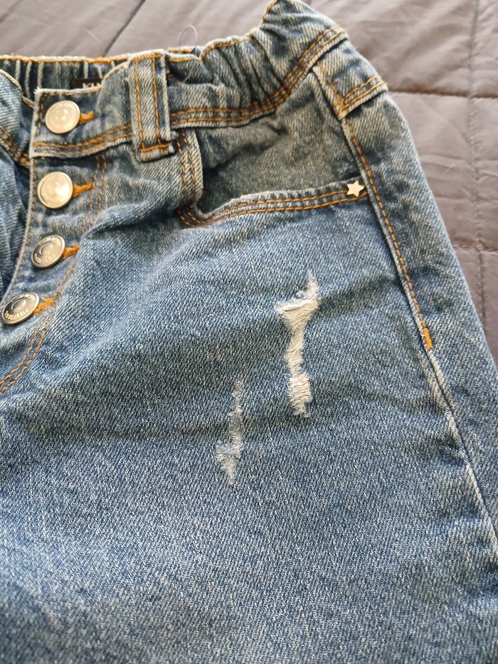 Beau jeans fille, taille 7 ans - photo numéro 3