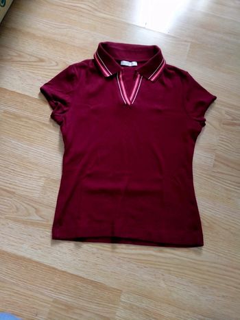 Tee shirt Promod Bordeau taille 36