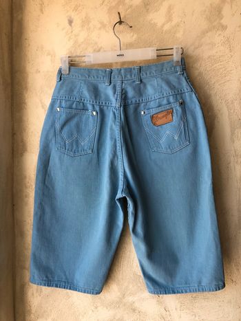 Bermuda bleu ciel Wrangler vintage 36/38