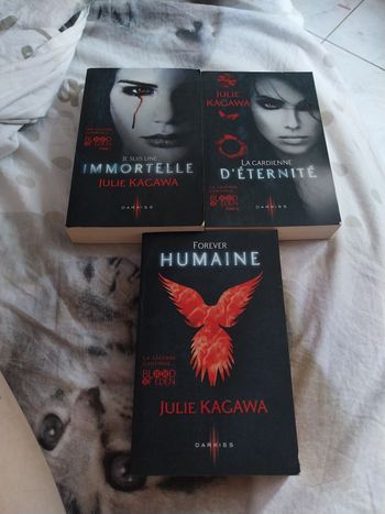 Romans Blood of Eden tomes 1 à 3 Trilogie Julie Kagawa Forever Humaine Darkiss