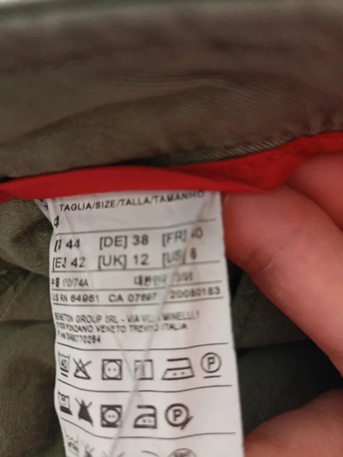 Chino kaki Benetton - photo numéro 4