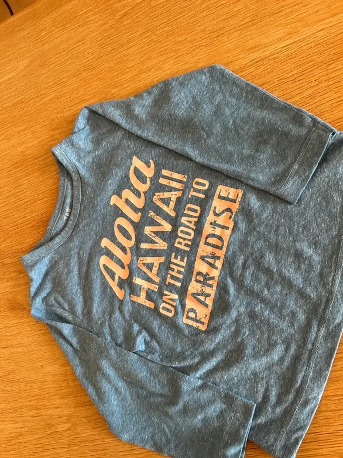 T-shirt manche longue Aloha 3 ans - photo numéro 2