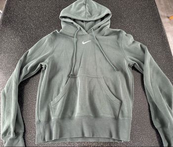 Nike - sweat capuche vert sapin femme S
