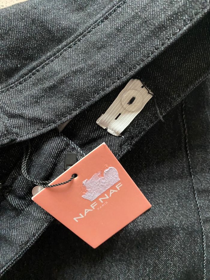 Jupe en jean Naf Naf taille 14 ans Neuf - photo numéro 3