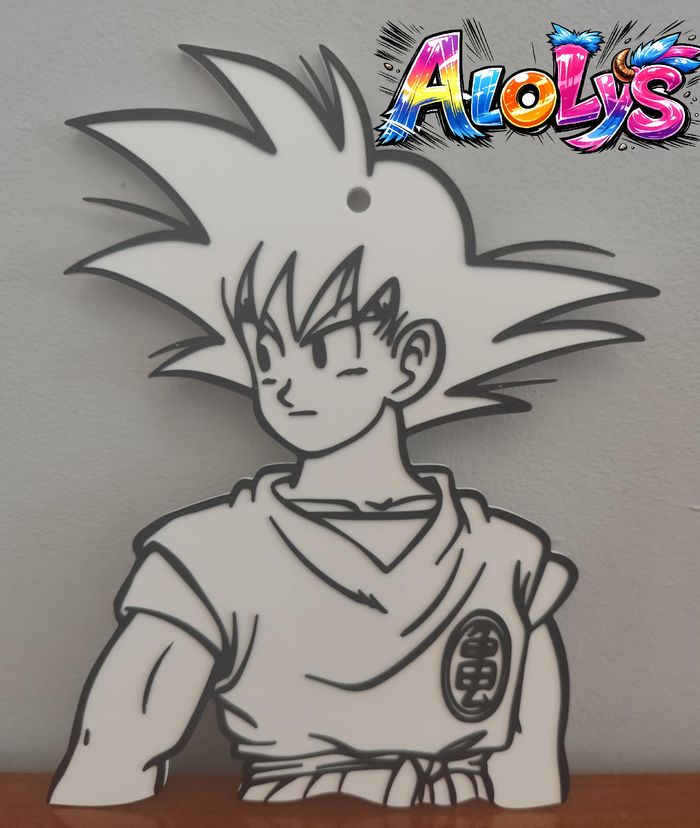 Décoration murale Dragon Ball Z songoku