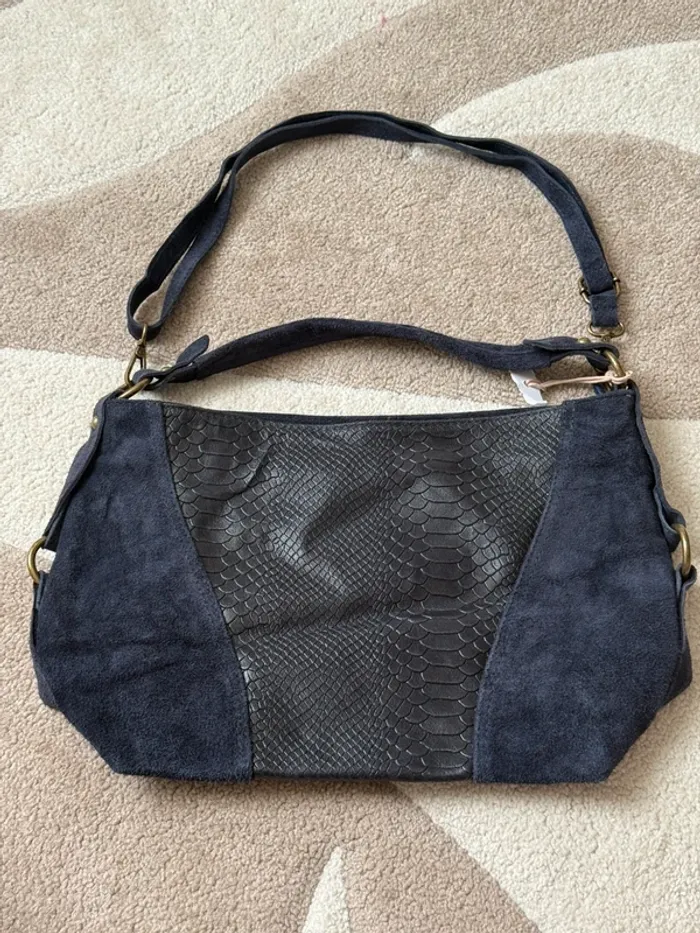 Sac en cuir véritable – Neuf