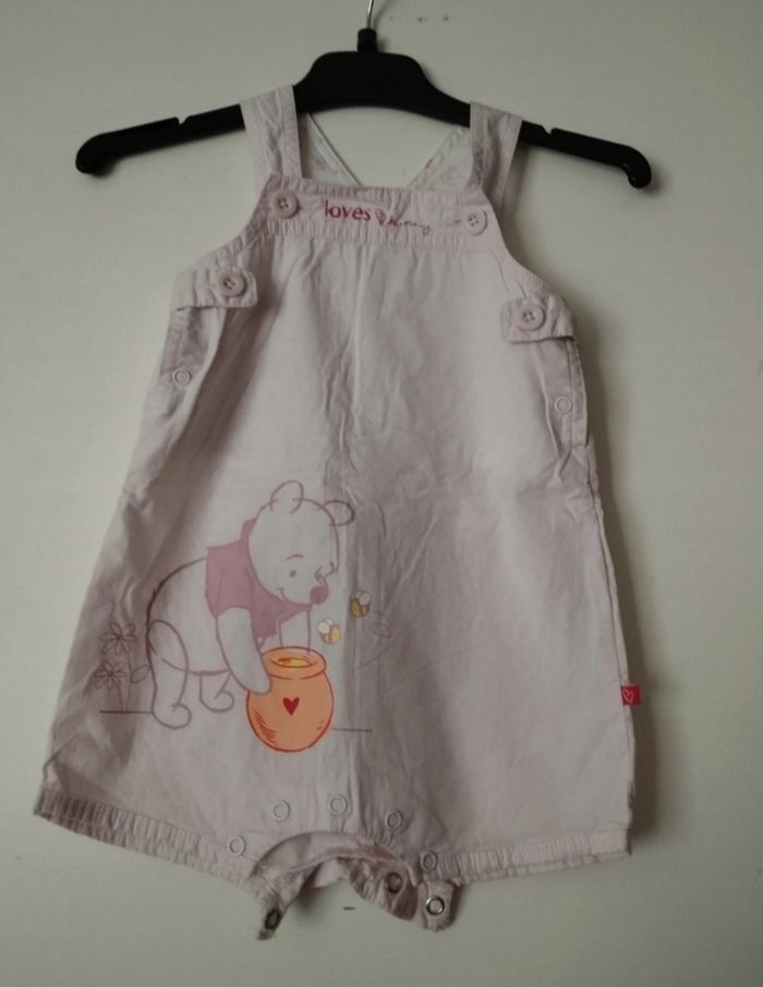 Salopette short Disney 6 mois
