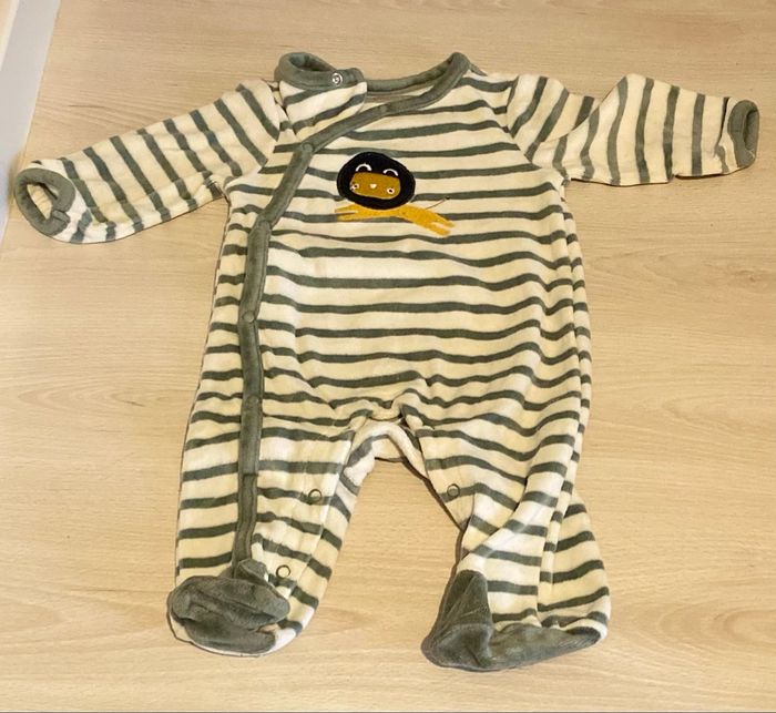 Pyjama velours 3 mois