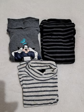 Lot de 3 sous pull manches longues taille 3 ans