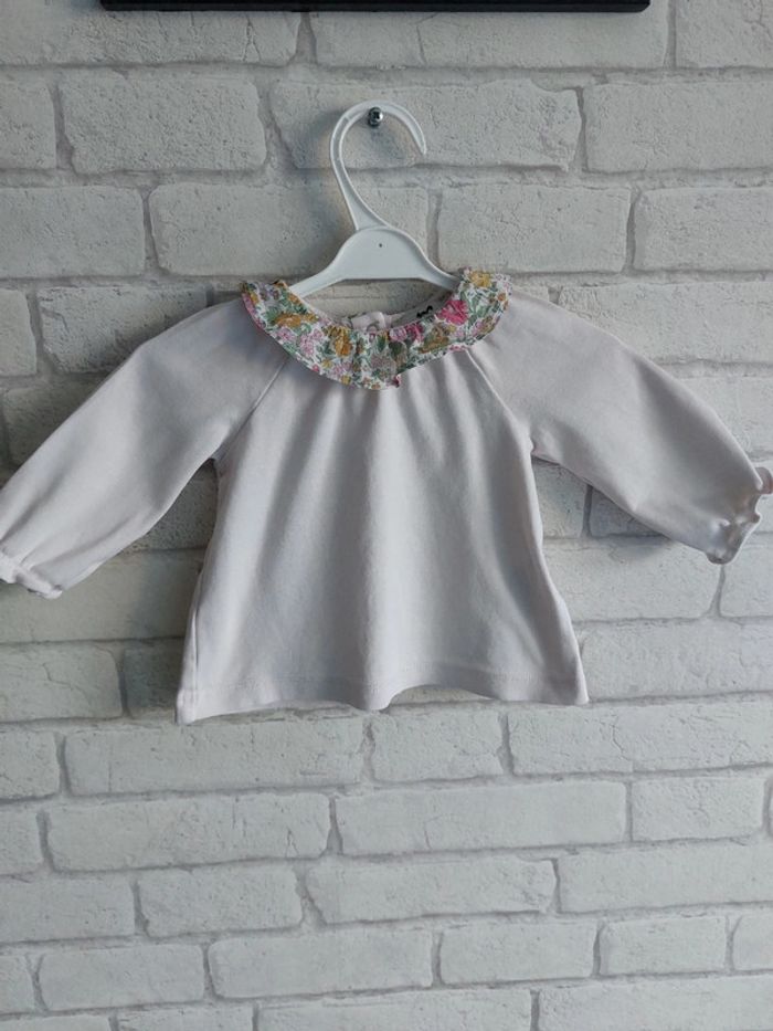 Haut liberty Cyrillus taille 9 mois