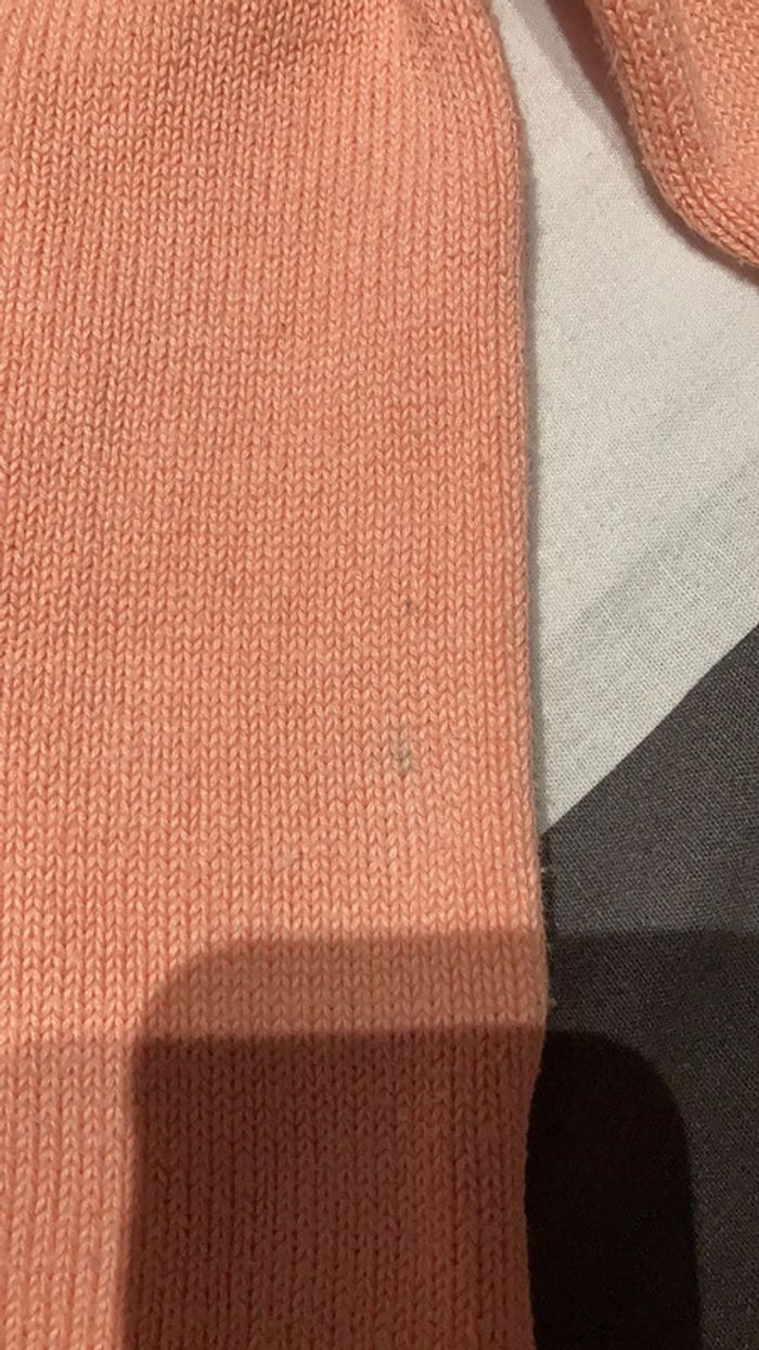 Pull fin couleur abricot - photo numéro 3