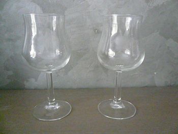 Lot de 2 verres dégustation à Bourgogne