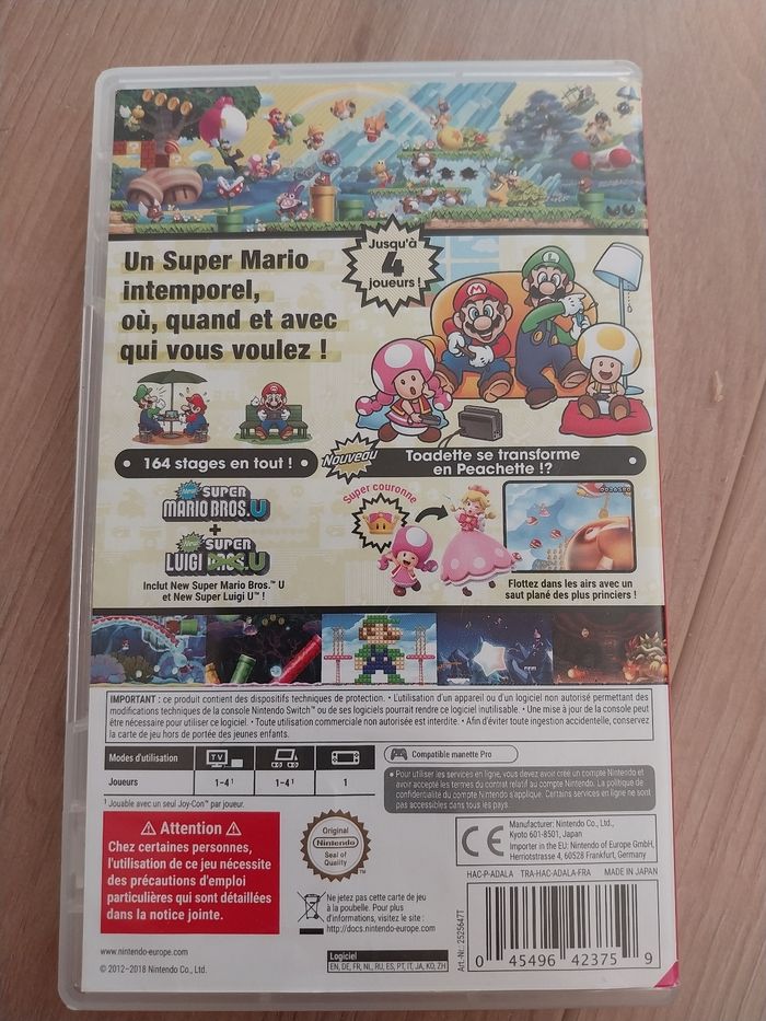 Jeu switch super Mario deluxe - photo numéro 3