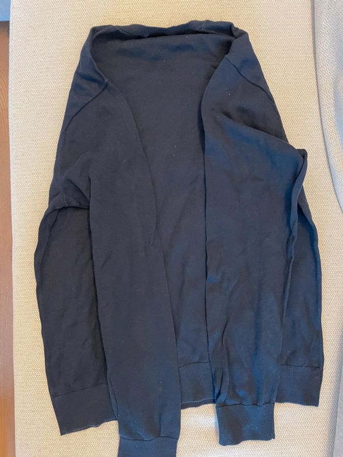 Pull Uniqlo Bleu Marine Taille M - photo numéro 3