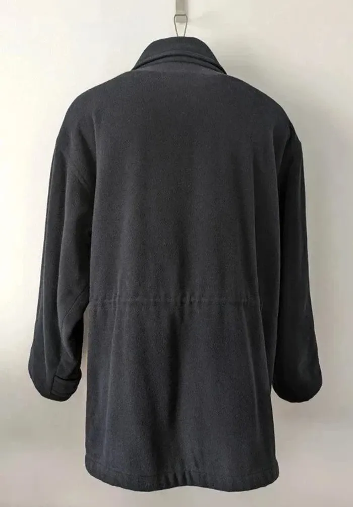 Manteau zippé en laine et cachemire - taille XL/XXL - photo numéro 4