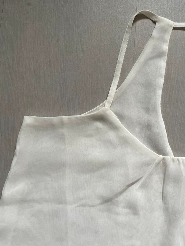 Top débardeur fluide blanc - photo numéro 2