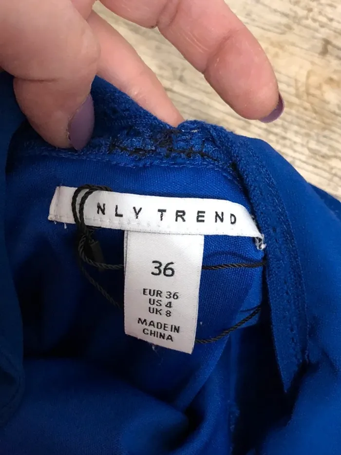 Robe bleu Nly Trend - photo numéro 7