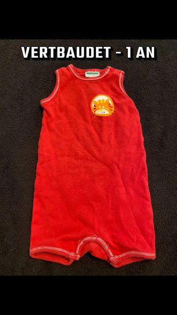 Barboteuse Vertbaudet 12 mois