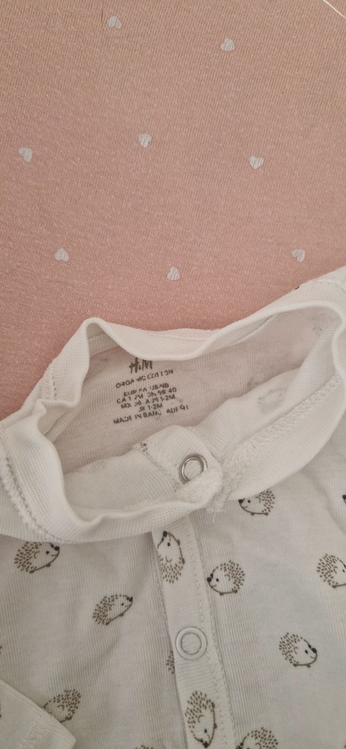 Ensemble pyjama body 1 mois - photo numéro 3