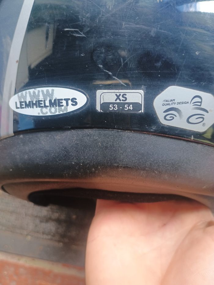 Casque intégral Helmets taille XS 53-54 cm - photo numéro 5