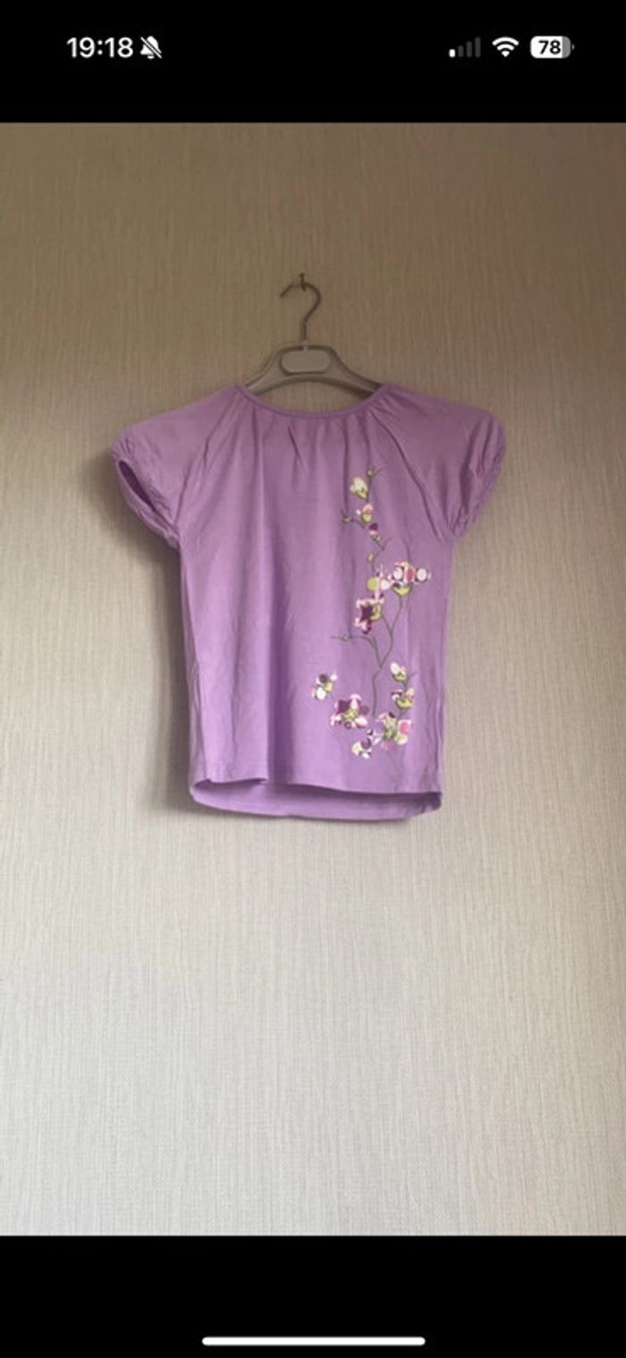 T-shirt rose orchestra 9 ans