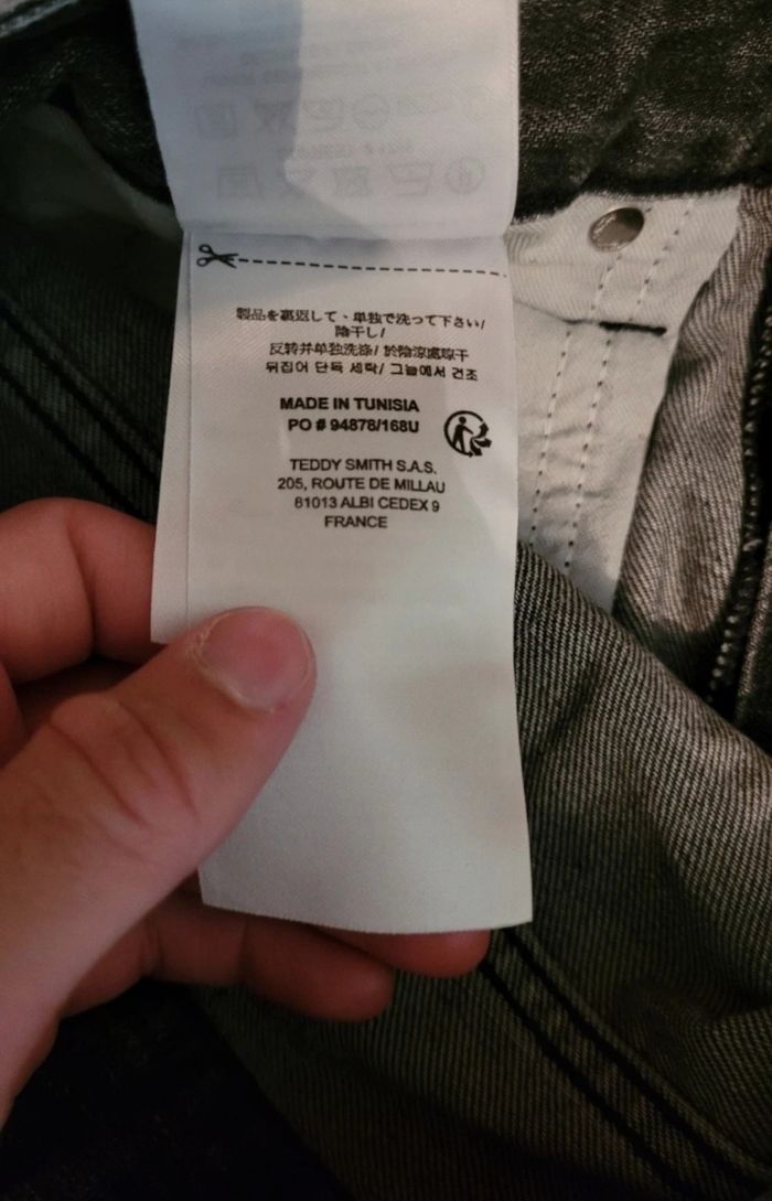 Jean skinny noir teddy Smith - photo numéro 7