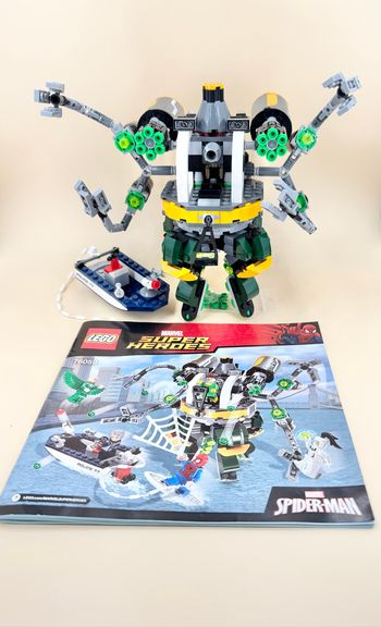 Lego Marvel, Spider-Man : Le Piège à Tentacule de Doc Ock (Réf. : 76059) SANS figurines