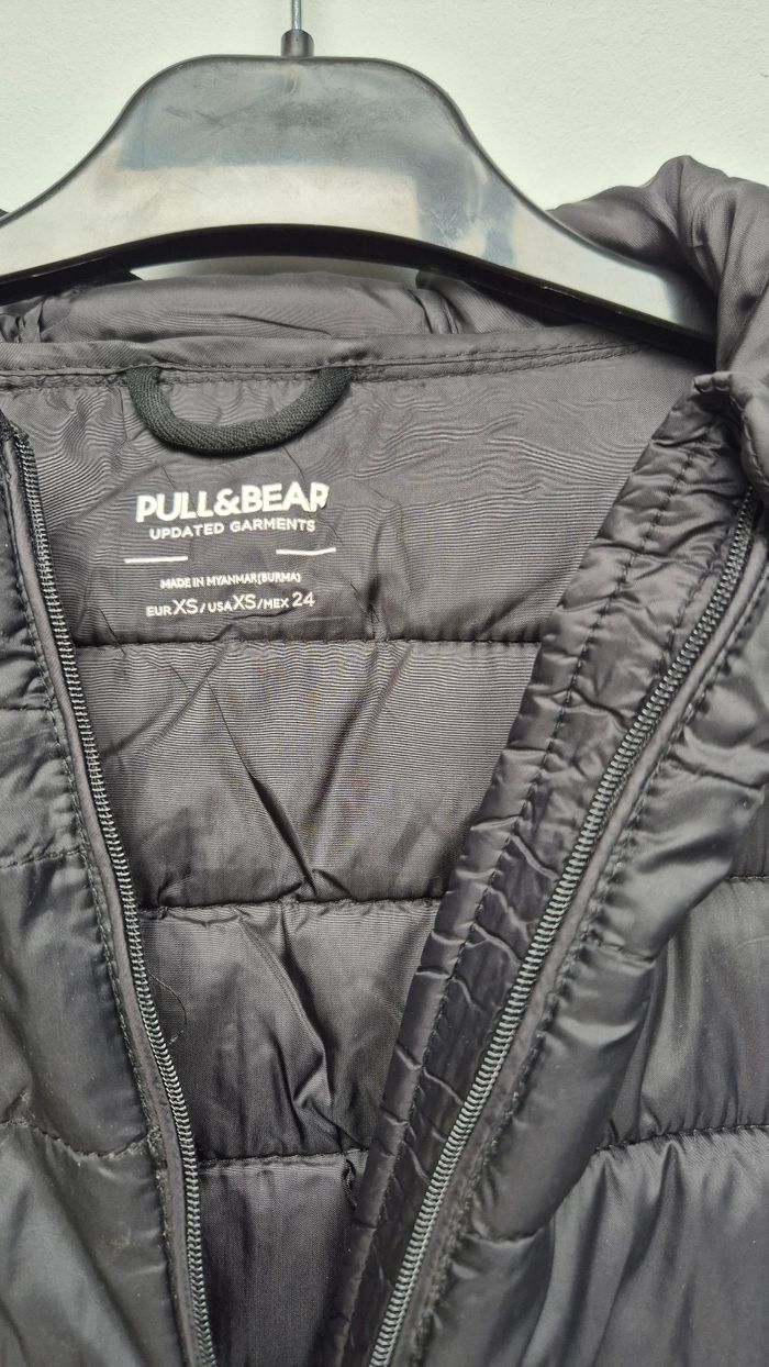 Doudoune légère noir pull & bear - photo numéro 2