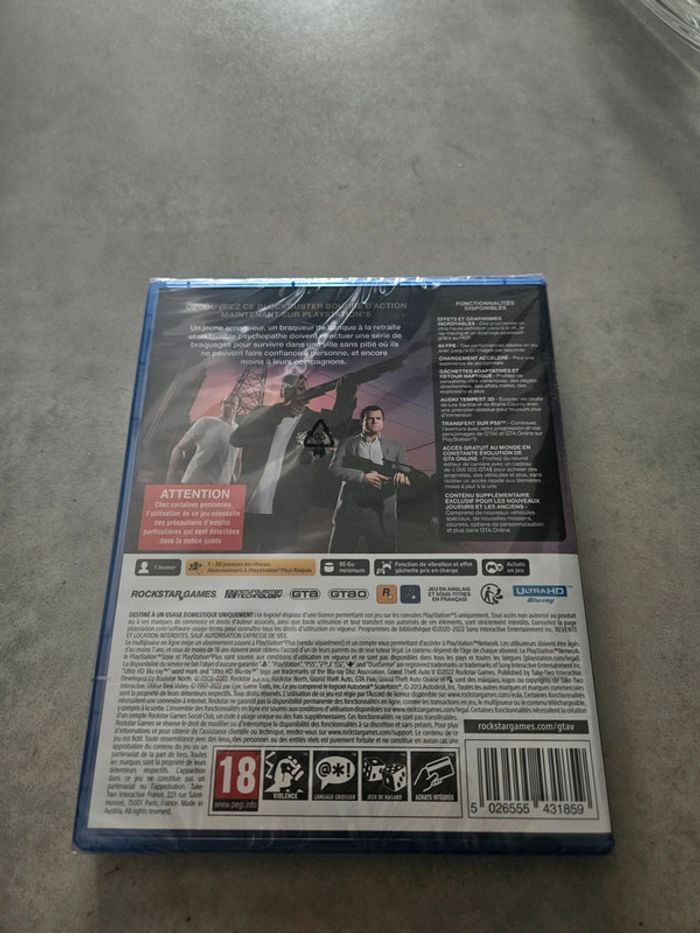 Gta 5 sur ps5 - photo numéro 2
