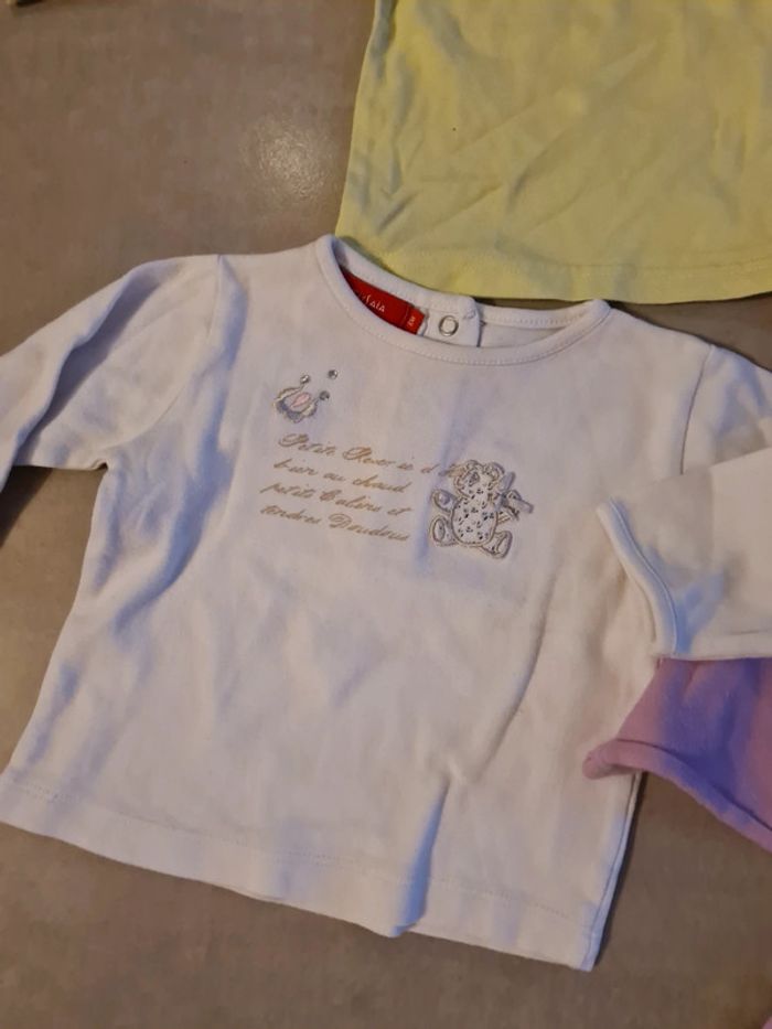 Lot t-shirt ML fille - photo numéro 5