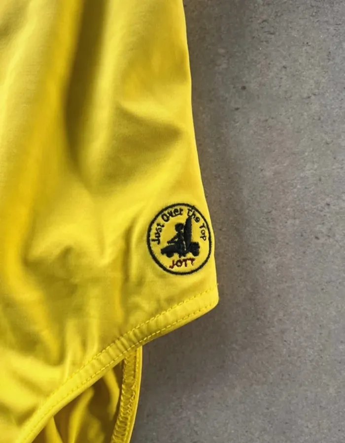 Maillot de bain une pièce jaune 6 / 8 ans Jott bon état - photo numéro 2