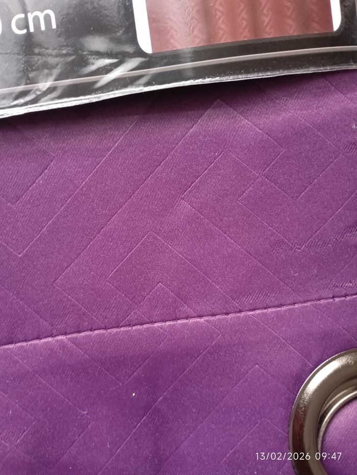 Lot 2 rideaux, neuf - photo numéro 2