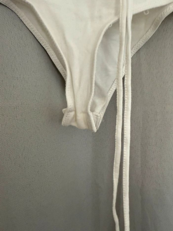 Body blanc à lacets - photo numéro 3