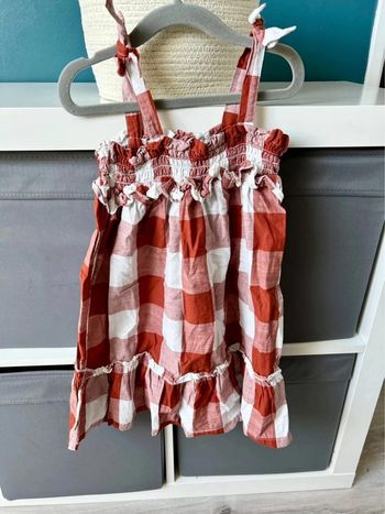 Robe carreaux - H&M - 3 ans