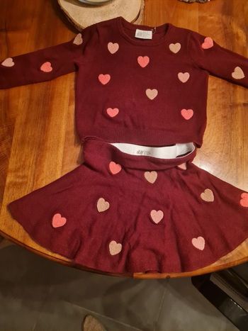 Ensemble en maille fille 1etdemi 2 ans H&M