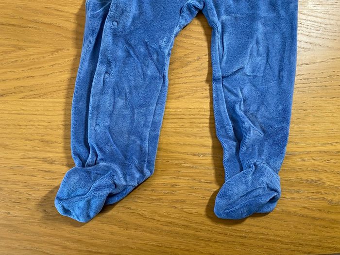 Pyjama Grenouillère dinosaures bleu Taille 23 mois - photo numéro 3