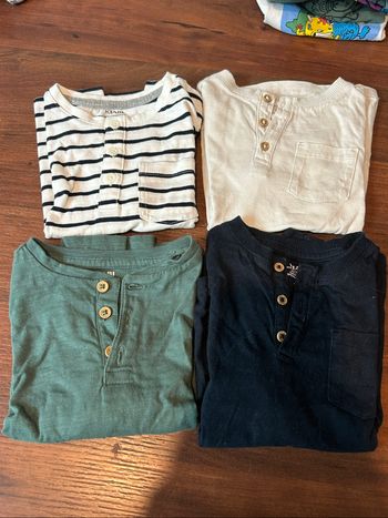Lot de 4 tee shirts