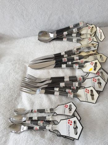 Lot de 24 couverts Pradel excellence neufs.